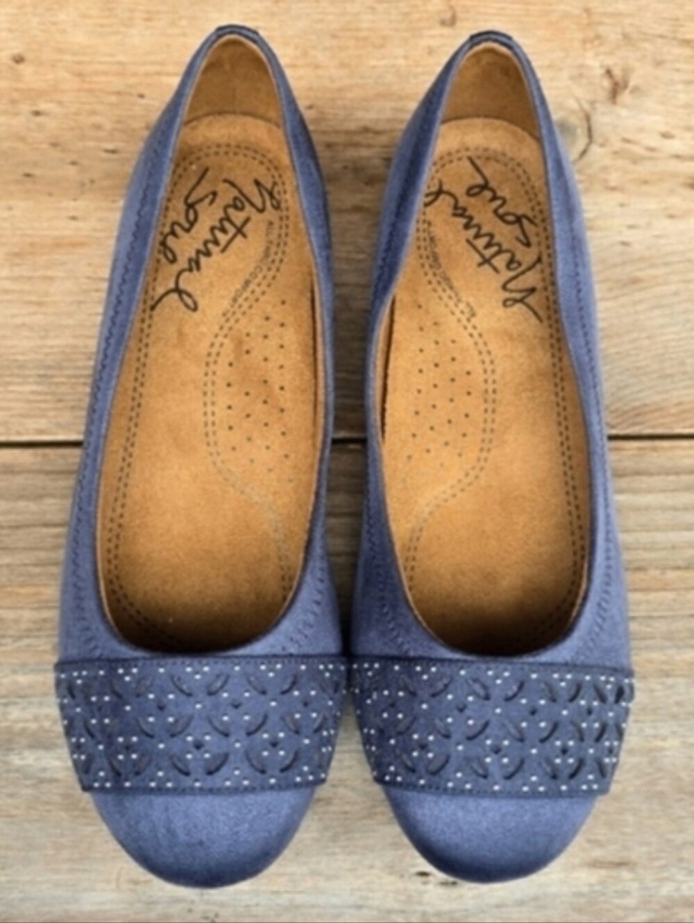 Natural Soul Original Coastal Feminine Minimalist Comfort Ballet Flats 9W